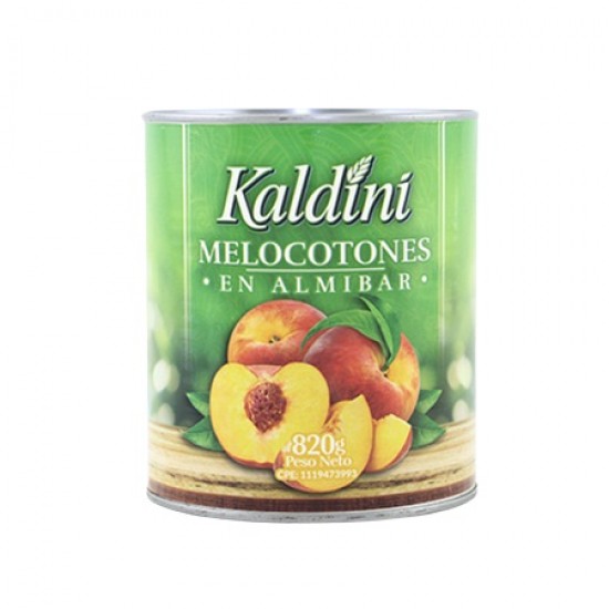 MELOCOTONES KALDINI 820GR ALMIBAR