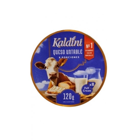 QUESO UNTABLE KALDINI 120GR NATURAL TRIANGULO