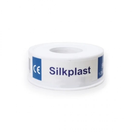 ADHESIVO DE TELA SILKPLAST 125 X 500CM PHARMAPLAST
