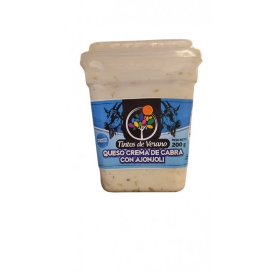 QUESO CREMA TINTOS DE VERANO 200GR AJONJOLI 