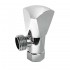 LLAVE ARRESTO 1/2 LATON MACIZO ACABADO EN CROMO