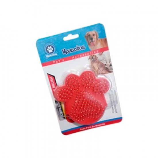 CEPILLO P/MASCOTA HUELLA MX-019