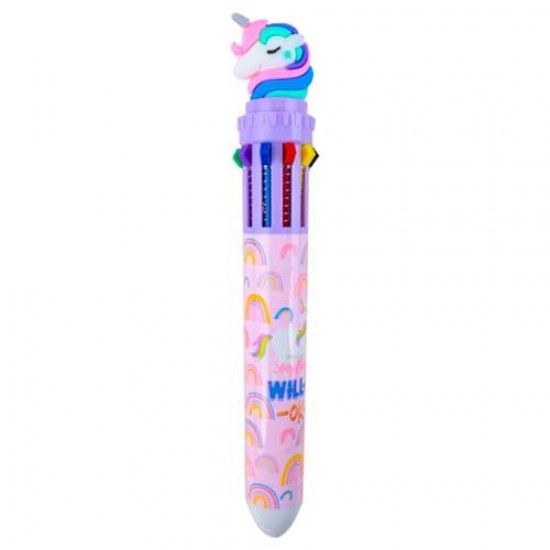 LAPICERO BERNICE 10 COLORES UNICORNIO