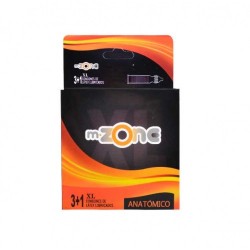 PRESERVATIVO ANATOMICO XL X4 M-ZONE