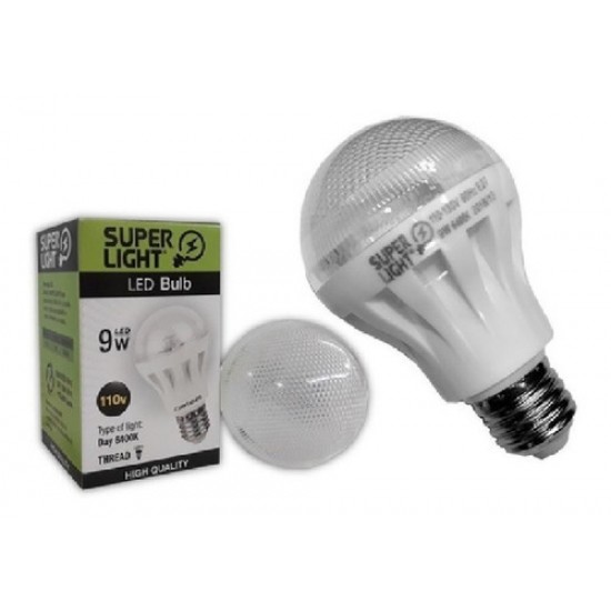 BOMBILLO LED 9W SUPERLITE LUZ BCA E27