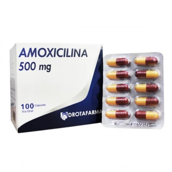 AMOXICILINA 500MG X 10TAB BLISTER DROTAFARMA***