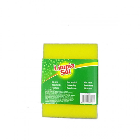 ESPONJA LIMPIA SOL 1UND DOBLE USO SLIM