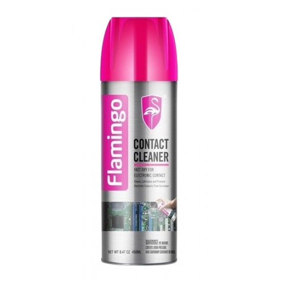 LIMPIADOR DE CONTACTO FLAMINGO 450ML