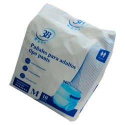 PANALES 3B 10UND M ADULTOS PANTS