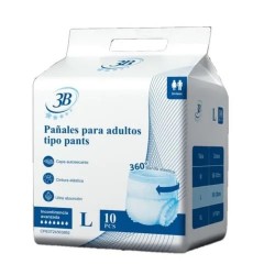 PANALES 3B 10UND L ADULTOS PANTS