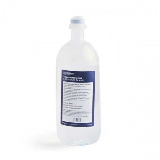 SOLUCION CLORURO DE SODIO AL 0.9% 500ML IM