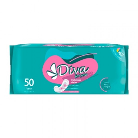 PROTEC DIARIO DIVA 50UND DIARIO
