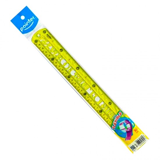 REGLA POINTER 30CM FLEXIBLE