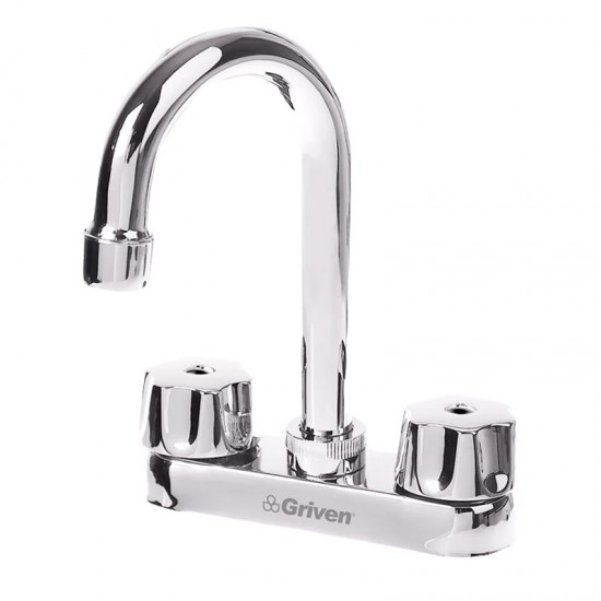 LLAVE GRIVEN P/LAVAMANO DOBLE METALICA