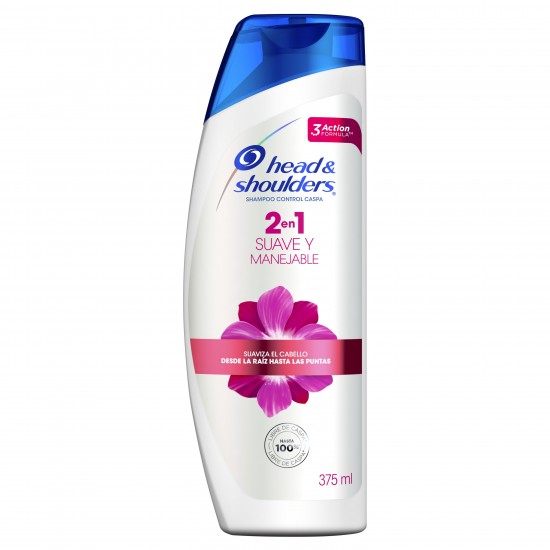 CHAMPU HEAD & SHOULDERS 375ML SUAVE Y MANEJ