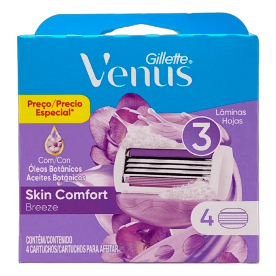 CARTUCHOS VENUS GILLETTE 4UND BREEZE