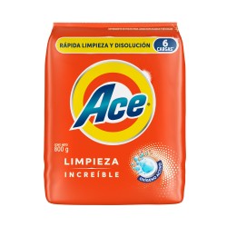 DETERGENTE ACE 800GR POLVO LIMP INCREIBLE