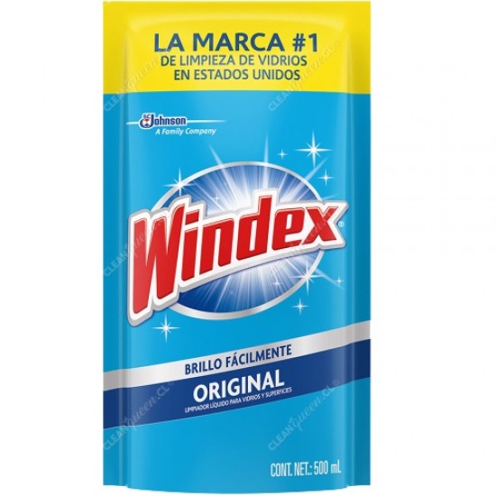 LIMPIA VIDRIO WINDEX 500ML REPUESTO