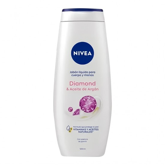 JABON LIQ NIVEA 500ML DIAMOND ACEITE DE ARGAN