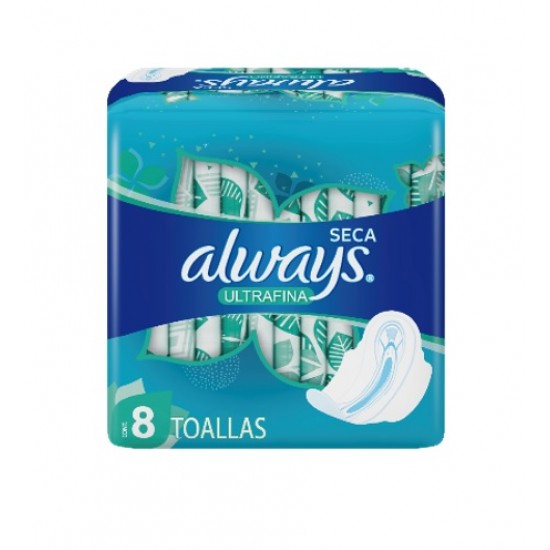 TOALLA SANIT ALWAYS 8UND ACTIVE ULTRA