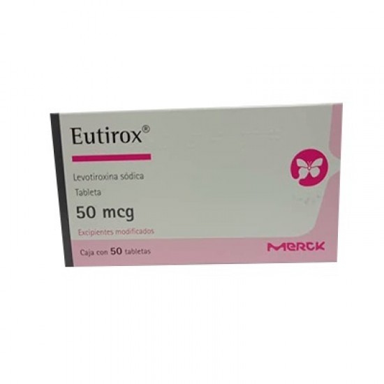 EUTIROX 50MCG X 50TABL