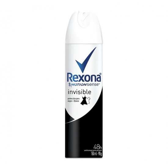 DESOD REXONA 150ML WOMEN ANTIB INVISIBLE