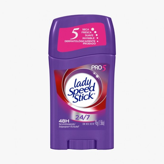 DESOD LADY SPEED STICK 45GR BARRA 24/7