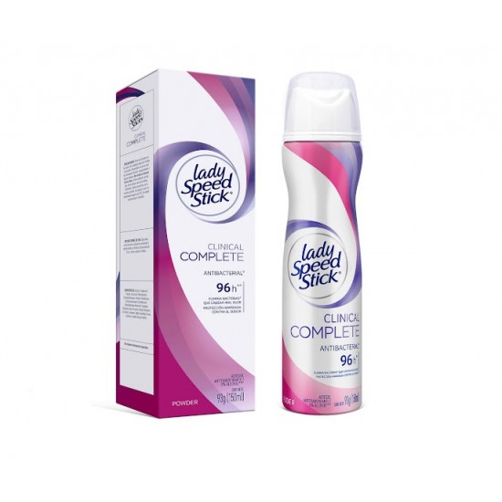 DESOD LADY SPEED STICK SPRAY 93GR CLINICAL COMPLETE PROTECTION