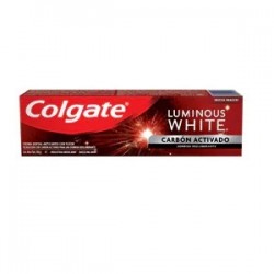 CREMA DENTAL COLGATE 75ML LUMINOUS WHITE CARBON ACTIVADO