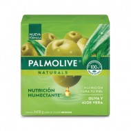 JABON PALMOLIVE 110GR X3UND ALOE OLIVA