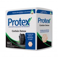 JABON PROTEX 110GRX3UND CARBON DETOX