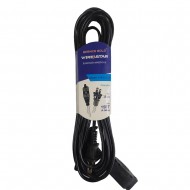 EXTENSION ELECTRICA BERNICE 15FT/4.5MT NEGRA