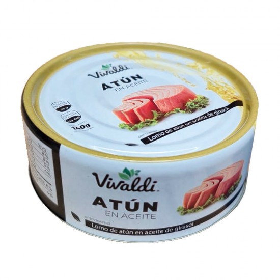 ATUN VIVALDI 140GR ACEITE GIRASOL