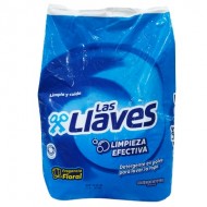 DETERGENTE LAS LLAVES 900GR FLORAL POLVO