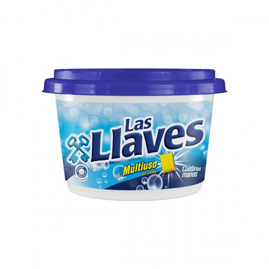 LAVAPLATOS LAS LLAVES 250GR CREMA MULTI