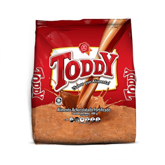 BEBIDA TODDY 400GR ACHOCOLATADA BOLSA