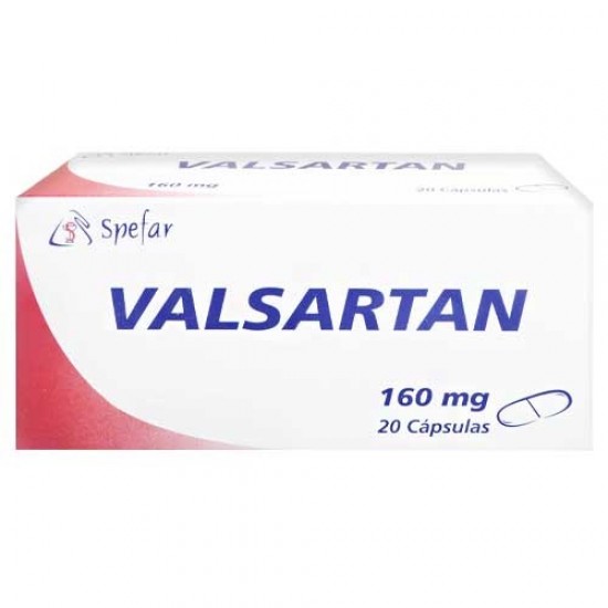 VALSARTAN SPEFAR 160MG X 20TABLETAS