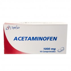 ACETAMINOFEN 1GR X 10COMP SPEFAR