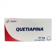 QUETIAPINA 25MG X 30COMP SPEFAR