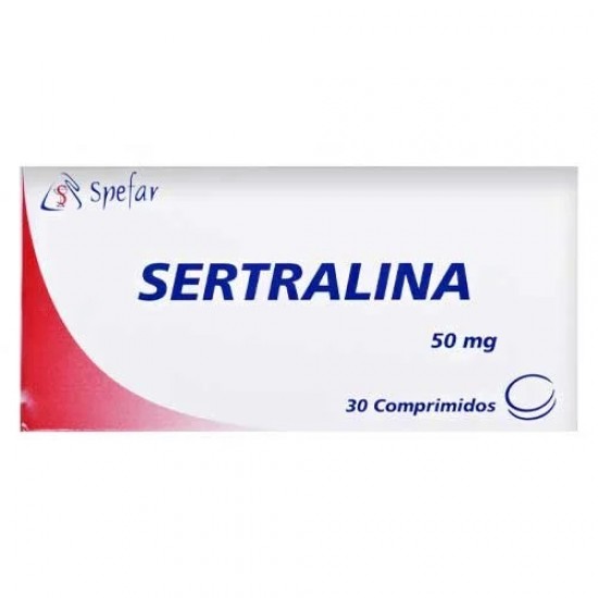 SERTRALINA SPEFAR 50MG X 30 COMPRIMIDOS