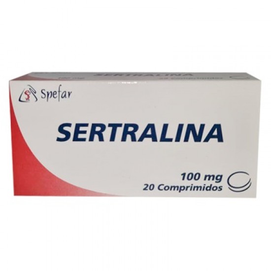 SERTRALINA SPEFAR 100MG X 20 COMPRIMIDOS