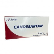 CANDESARTAN SPEFAR 8MG X 30 COMPRIMIDOS