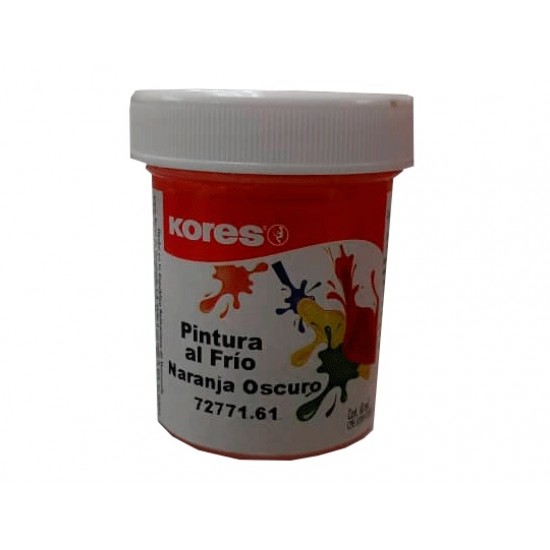 PINTURA AL FRIO KORES NARANJA OSCURO