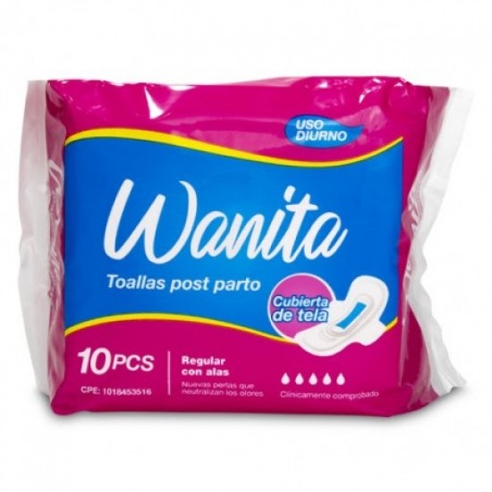 TOALLA SANIT WANITA 10UND EXTRA ABUND