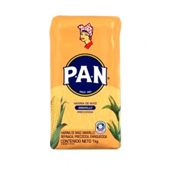 HARINA DE MAIZ PAN 1KG AMARILLA SIN GLUTEN