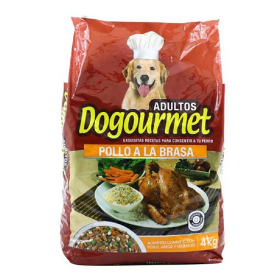 ALIMENTO P/PERRO DOGOURMET 4KG POLL/BRAS