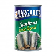 SARDINA MARGARITA 170GR ACEITE VEGETAL