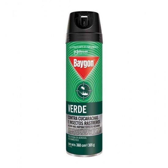 INSECTICIDA BAYGON 360CC VERDE AEROSOL