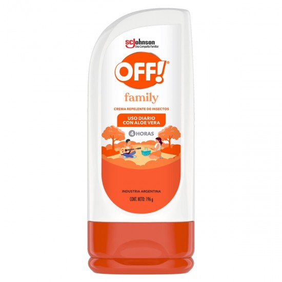 REPELENTE OFF 196GR ALOE VERA CREMA