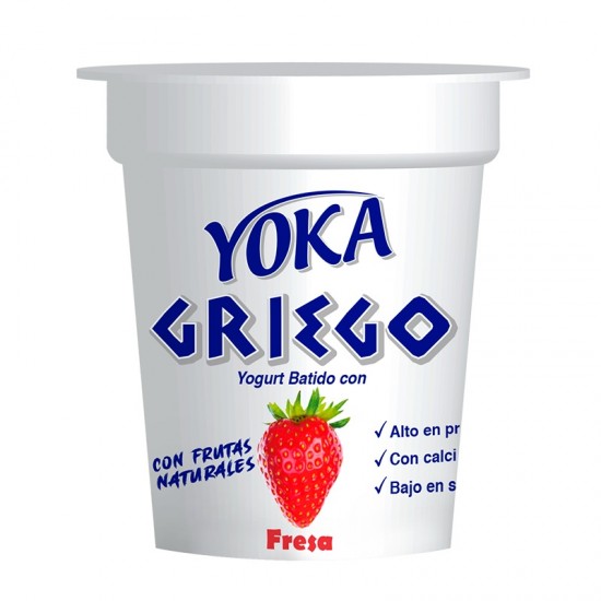 YOGURT GRIEGO YOKA 150GR FRESA